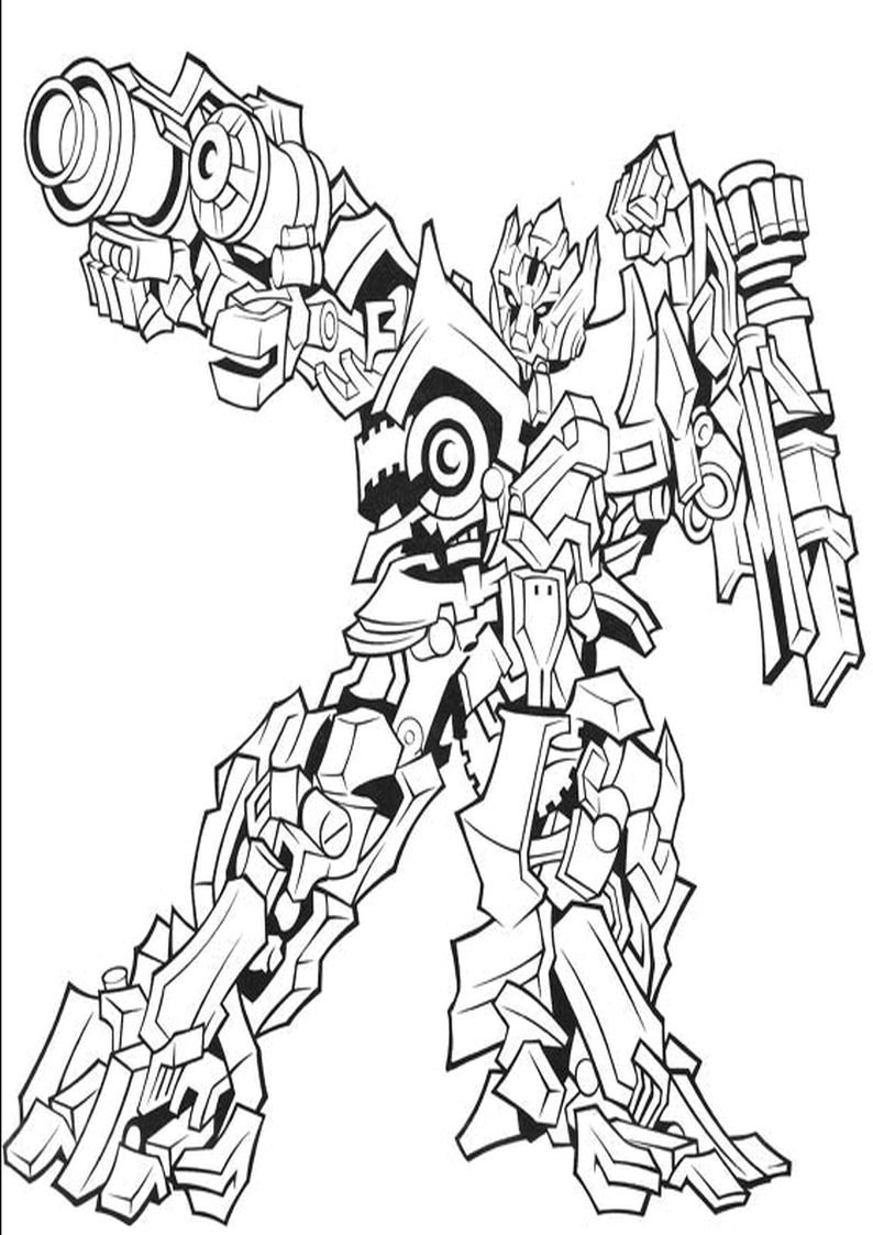 kolorowanki Transformers, malowanka dla chłopców do wydruku numer 68